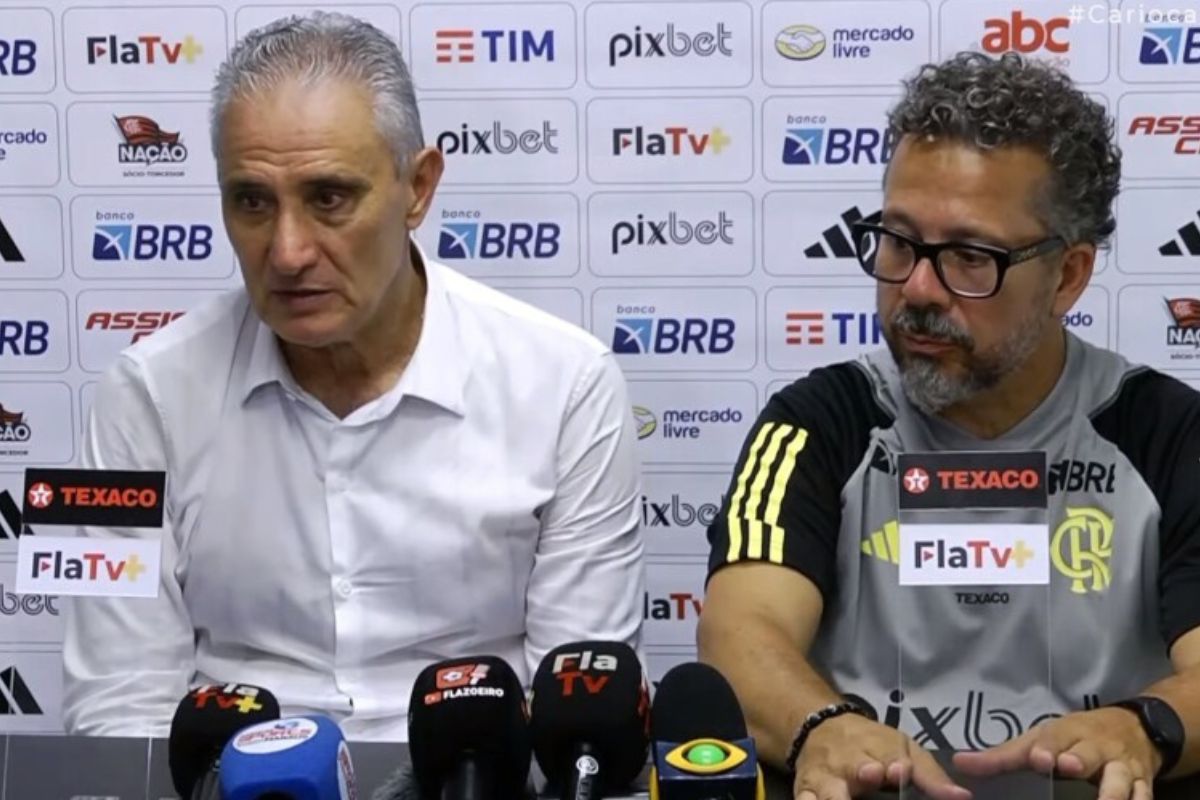 TITE ELOGIA VITÓRIA DO FLAMENGO E EVOLUÇÃO DA EQUIPE: ''VITÓRIA CONSISTENTE''